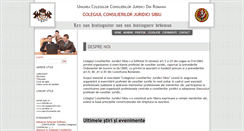 Desktop Screenshot of ccjsb.ro